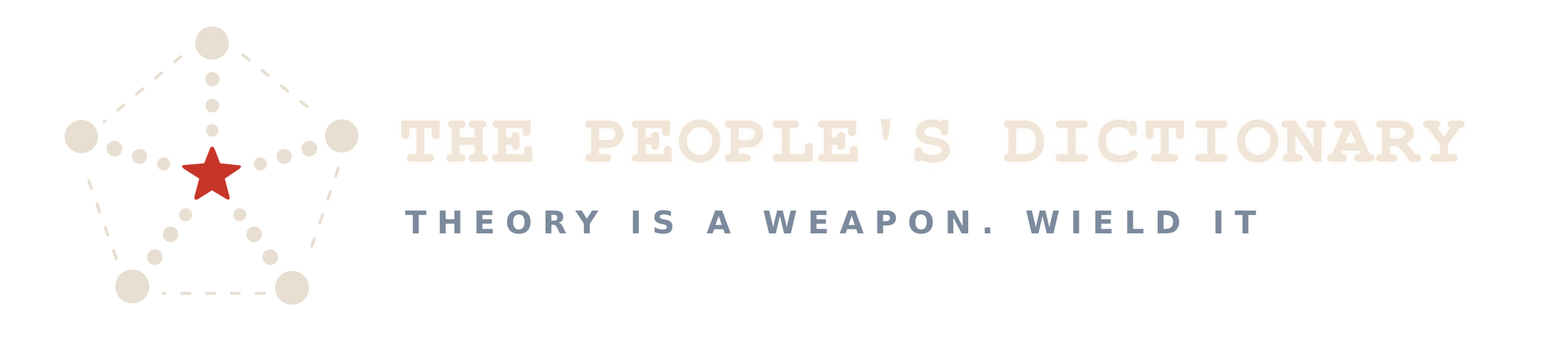The People's Dictionary logo
